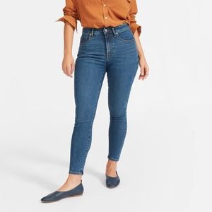 Everlane The Curvy Blue High Rise Skinny Jeans Women’s - 29 REGULAR